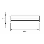 Optonica LED podelementna svetilka 30cm 3,4W 6000K 300lm T5