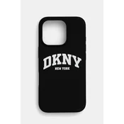 Etui za telefon Dkny iPhone 16 Pro 6.3 boja: crna, DKHMP16LSNYACH