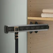 Izvlečno držalo za pas model M, 505 x 82 x 85 mm, aluminij/um. masa, črna