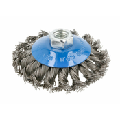 HOGERT Četka okrugla za brusilicu M14 100 mm mesing 0.03 mm
