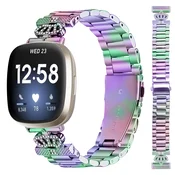 INF Iskriv pas za uro s tremi perlicami za Fitbit Versa 3/4/Sense 2, (22069530)