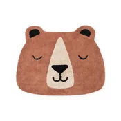 Rjava pralna/ročno tkana bombažna otroška preproga 101x120 cm Snuggle Benni – Hanse Home