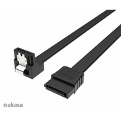 Akasa - Proslim kabel SATA 90° - 100 cm
