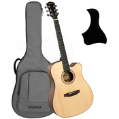 Akusticna gitara Cascha - Performer Series CGA300, bež