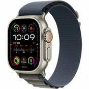 Pametni sat Apple Watch Ultra 2 GPS+Cellular, 49mm, Titanium Case, Blue Alpine Loop (L) mreq3cs/a