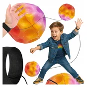 GALAXY BALL na elastičnem traku GALAXY BALL METEOR vesoljska vadbena žoga
