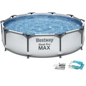 Vrtni bazen s konstrukcijom 305 x 76 cm 4u1 Bestway 56406