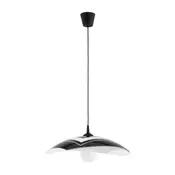 Viseči lestenec na kablu CZANI 1xE27/15W/230V črna