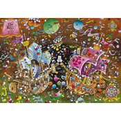 Clementoni Puzzle Mordillo: Poljub 6000 kosov