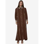 MSN Collection Obleka temno rjava