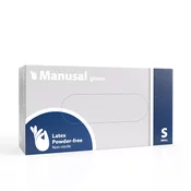 Manusal rukavice latex bez pudera S-pharmacy