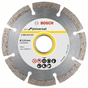 BOSCH Dijamantska rezna ploca ECO For Universal Bosch 2608615027, 115x22.23x2.0x7mm
