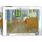 Eurographics - Puzzle Vincent van Gogh: The bedroom of van Gogh at Arles - 1 000 kosov