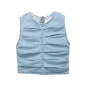 Pull&Bear Top moder denim