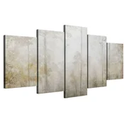 shumee Slika na italijanskem platnu 100 x 50 cm pentaptih - eklektični slog - narava Slika na italijanskem platnu 200 x 100 cm pentaptih - eklektični slog - narava