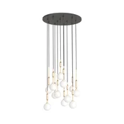 Open Design OR85396 - Zlati viseči lestenec na kablu ERO 12xG9/8W/230V