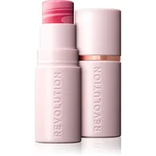 Makeup Revolution Skin Silk Blush Stick kremasto rdečilo v paličici odtenek Light Pink Marble 4.5 g