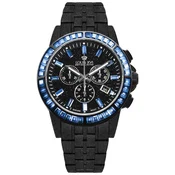 Louis XVI LXVI1181 Mens Watch Majeste Frosted Iced Out Chronograph 43mm 10ATM