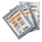 shumee Super močna ponjava, 160 g/m2 srebrna super močna 8x10