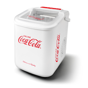 Coca Cola Retro SEB-28CC bijeli stroj za ledene kocke / ledeni automatici