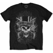Guns N Roses Unisex majica Faded Skull S