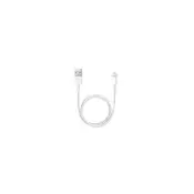USB Lightning Punjač / podatkovni kabel Bijela 1m BH05