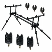 Scorpium Dual + 3x Sert Carp Instinct indikator + 3x butt grip