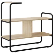 Vidaxl Konzolna miza Sonoma hrast 80 x 35 x 75 cm Inženirski les