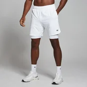 MP Mens 2-in-1 Training Shorts - White - L