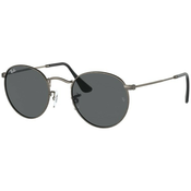 Ray-Ban Round RB3447 9229B1 M (50) Srebrna/Siva