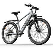 KELKART KELKART ELEKTRIČNO KOLO 48V 750W MOTORJEM 27,5 ODRASLE MTB KOLO 10,4AH BATERIJA – SIVO - GN27, (21056279)