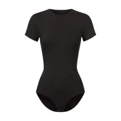 cfab Bodi Crew Neck T-Shirt Bodysuit črna