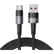 TECH-PROTECT ULTRABOOST TYPE-C CABLE 66W/6A 200CM GREY (9490713934142)