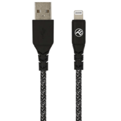 TELLUR Green kabel, Apple MFI, USB v Lightning, 2.4A, 1m, črn