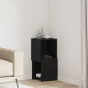 Kutni ormaric Crni hrast 30,5x30x65cm Konstruirano drvo