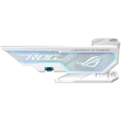 ASUS XH01 ROG Herculx nosilec za grafično kartico, višina 72-128mm, 3D ARGB, bel - 90DA0023-B09000