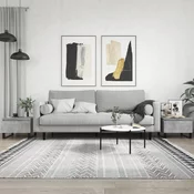 vidaXL Klubska mizica 2 kosa betonsko siva 50x46x35 cm inženirski les