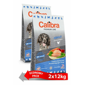 Calibra Premium Line Adult hrana za odrasle pse, 2 x 12 kg