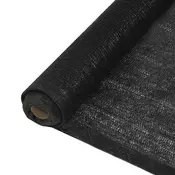 vidaXL Mreža za zasebnost HDPE 2x10 m črna