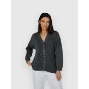 Salty Crew Seaside Cardigan charcoal
