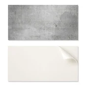 shumee Samolepilna vinilna plošča - dekoracija za steno pisarne 120x60 cm tekstura surovega betona