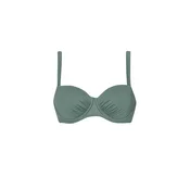 SUNFLAIR Bikini zgornji del temno zelena