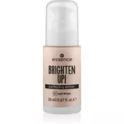 essence BRIGHTEN UP! Perfecting Primer tekoča podlaga za ličila odtenek 01 Light Beige 20 ml