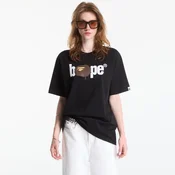 Majice A Bathing Ape Graffiti Bape Logo Relaxed Fit Tee UNISEX Black XXL