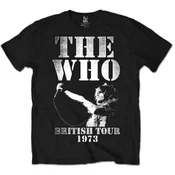 The Who British Tour 1973 Black L Majica