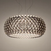 Foscarini Caboche Plus Grande MyLight 2.700K siva - Dnevna soba/jedilnica - Dizajn - dimno siva - Plastika