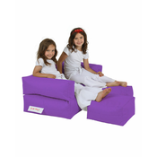 Hanah Home HANAH HOME Kids Double Seat Pouf - Purple vrtna sedežna vreča, (21109035)