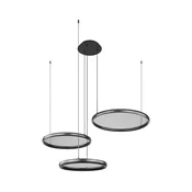 Globo 67186-60 - LED Zatemnitveni lestenec na vrvici BRIGGS LED/55W/230V + Daljinski upravljalnik