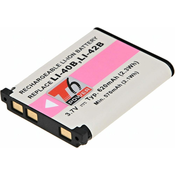 T6 power Baterija Olympus Li-40B, Li-42B, D-Li63, EN-EL10, NP-45, NP-80, D-Li108, 620mAh, 2,3Wh