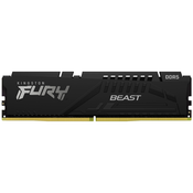 KINGSTON DIMM DDR5 16GB 6800MT/s KF568C34BB-16 FURY Beast Black XMP